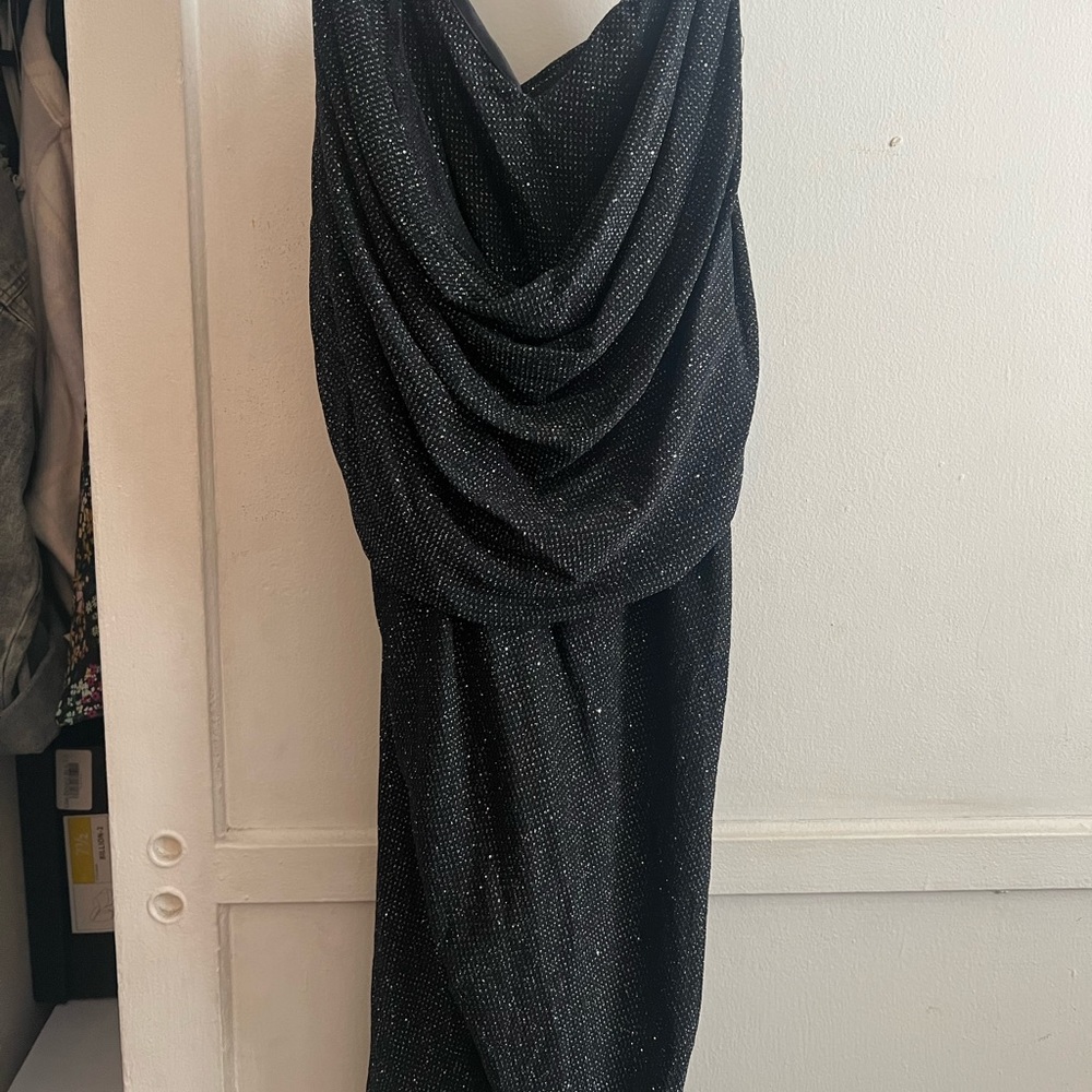 SHEIN going out dress/ plus size 22/ black sparkly